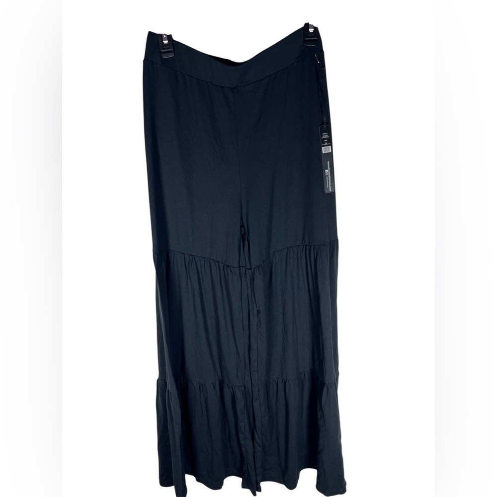 Love 83 Black Wide Leg Boho Pants Size M